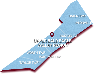 upper bald eagle valley region